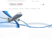 Tablet Screenshot of cahayaqanita.com